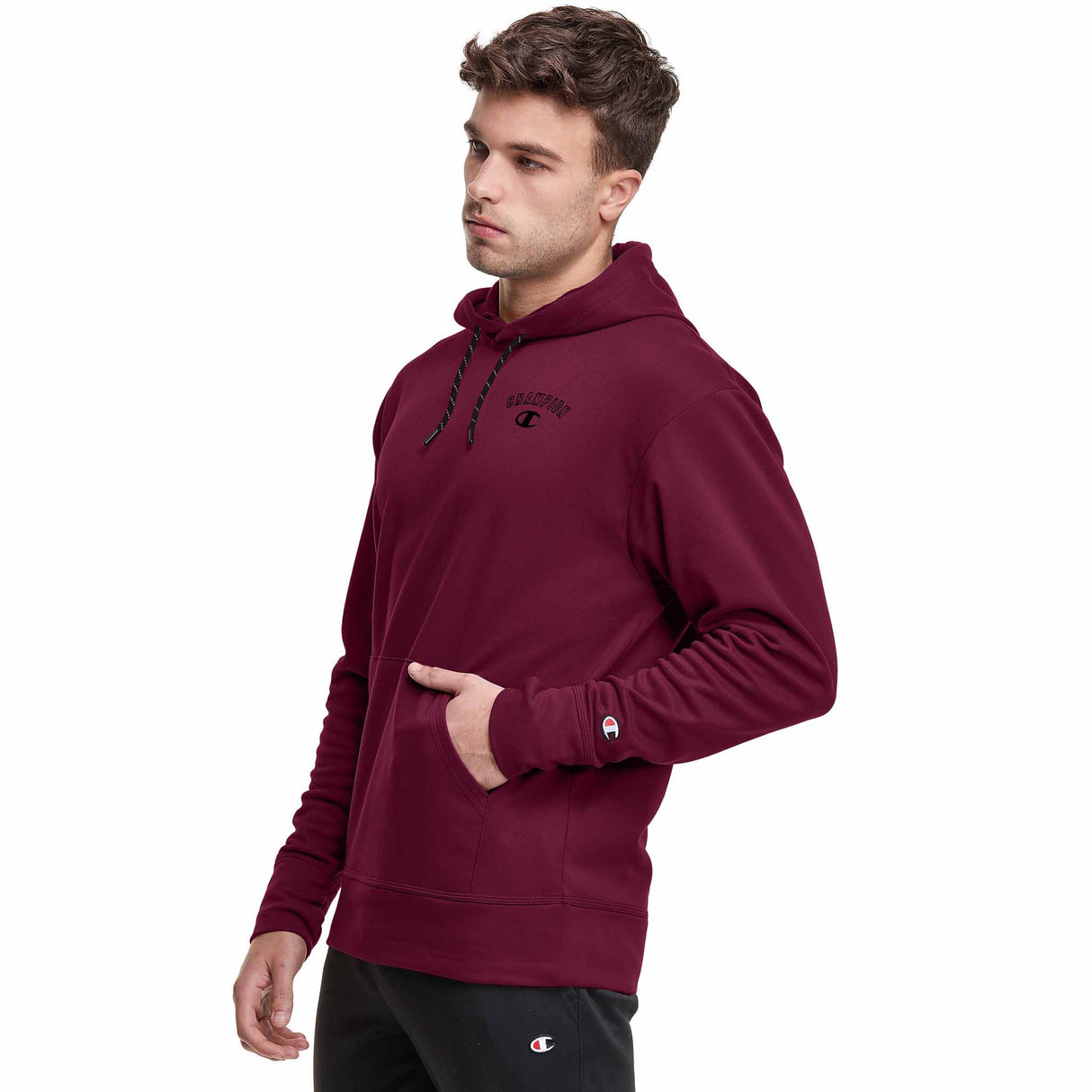 Champion Game Day Graphic Hoodie sweatshirt sport à capuchon pour homme - Dark Berry Purple