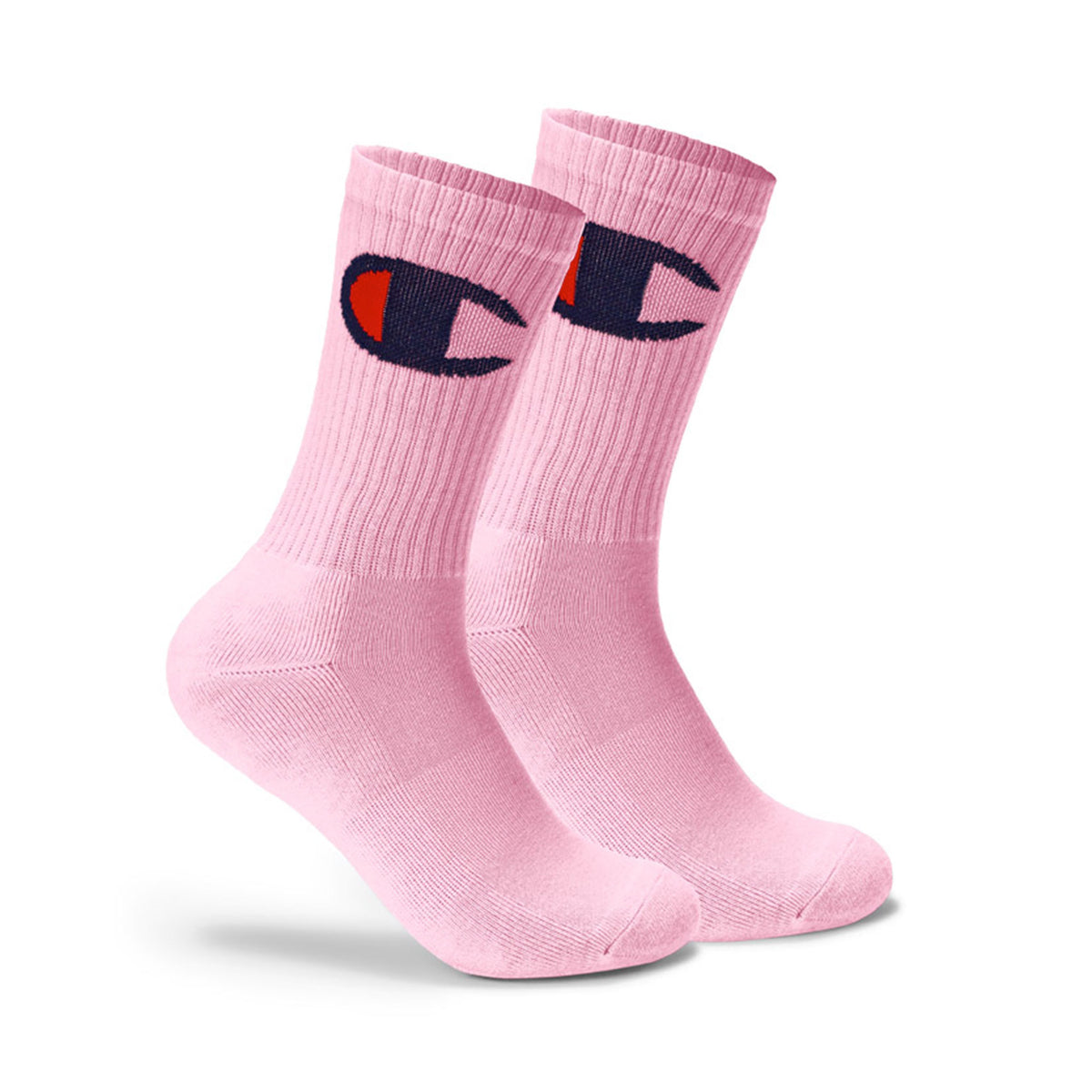 Bas Champion Life Big C sport pour femme - Rose