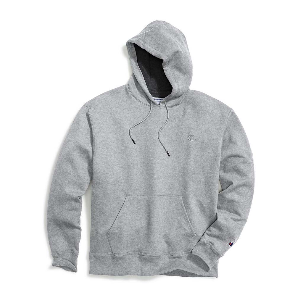 Chandail Champion Powerblend Hoodie gris oxford pour homme