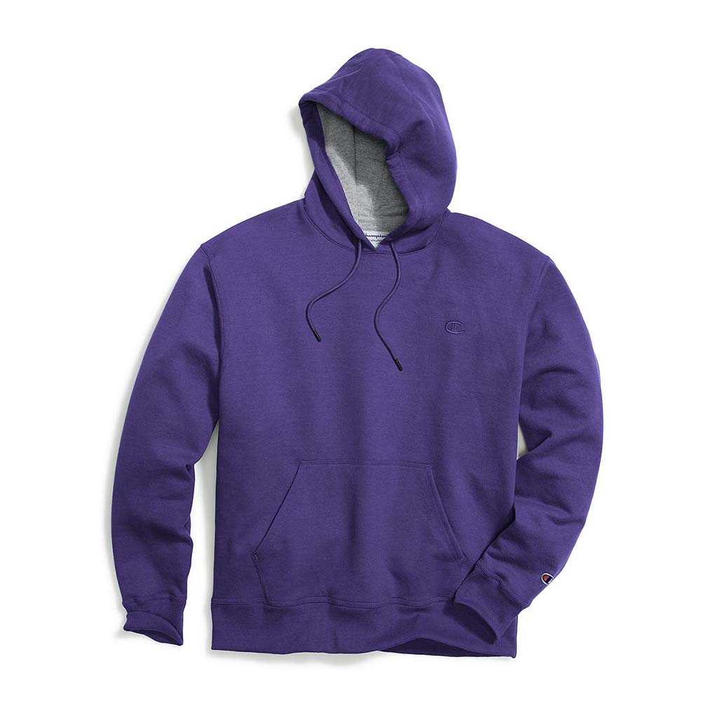 Chandail Champion Powerblend Hoodie Purple pour homme