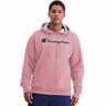 Champion Powerblend Graphic Hoodie Script logo sweatshirt a capuche pour homme - Dream Pink