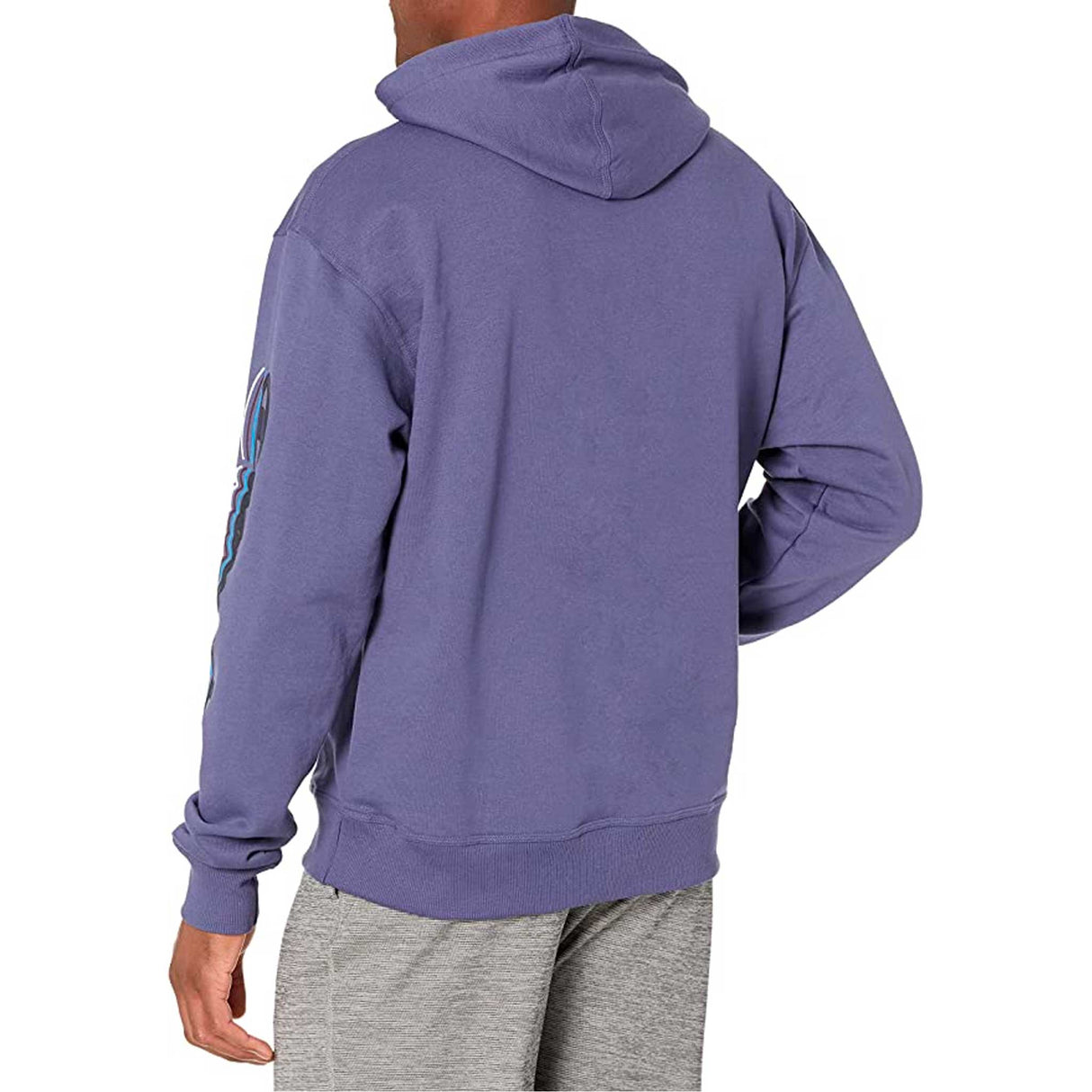 Champion Powerblend Graphic Hoodie chandail à capuche et logo homme - Classic Sky Blue