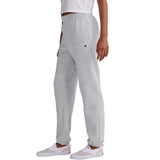 Champion Boyfriend Fleece Pantalon en molleton femme gris oxford lateral