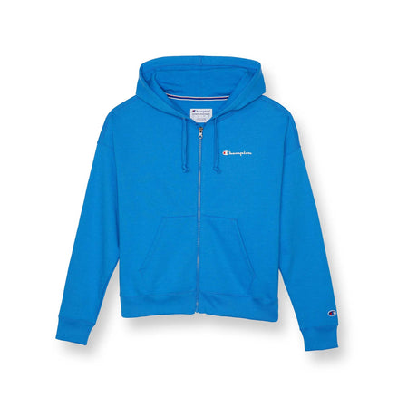 Champion Powerblend Hoodie sweatshirt à capuche et à zip blue jay femme