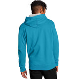 Champion Powerblend Graphic Hoodie sweatshirt a capuche deep blue water avec logo pour homme dos