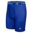 Champion short de compression 6 pouces sport pour homme - Bleu