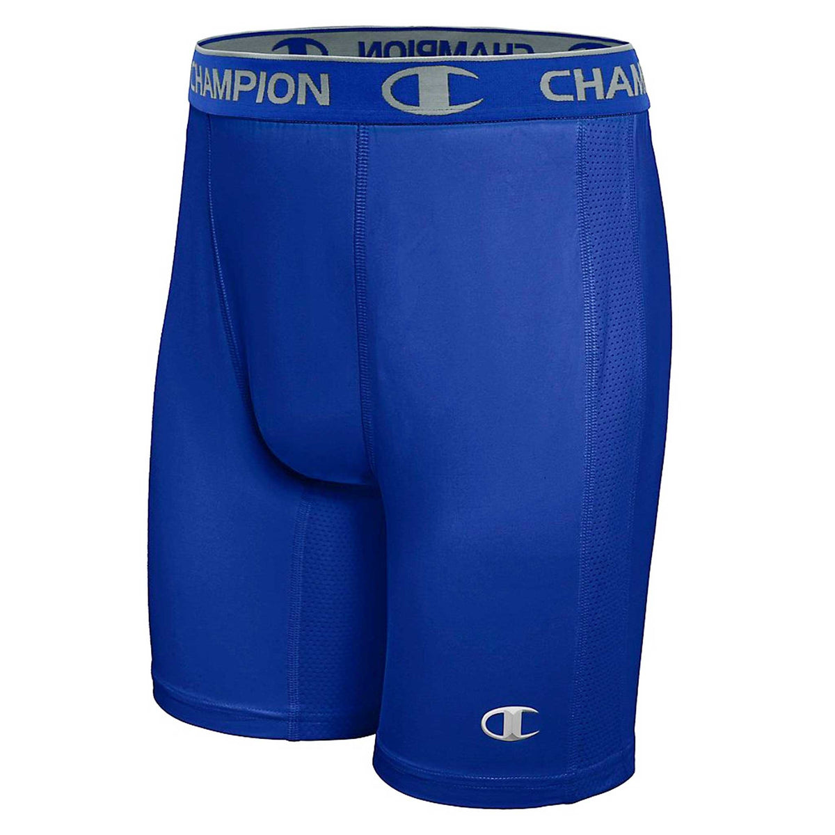 Champion short de compression 6 pouces sport pour homme - Bleu