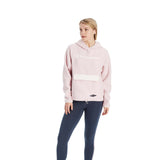 Champion Sherpa Hoodie sweatshirts pour femme hush pink