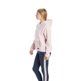Champion Sherpa Hoodie sweatshirts pour femme hush pink coté