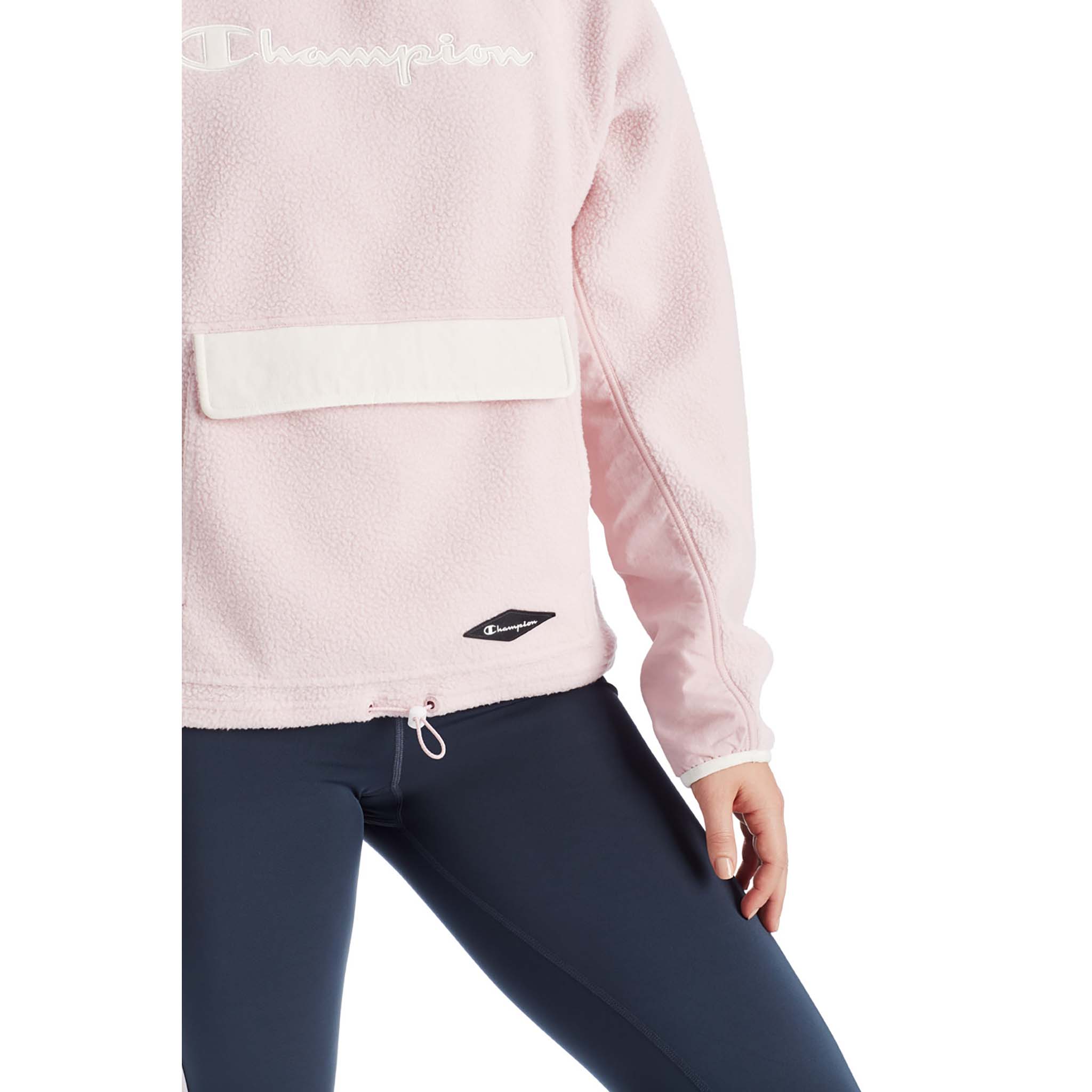 Pink champion clearance pullover hoodie