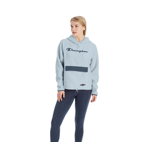 Champion Sherpa Hoodie sweatshirts pour femme snowdrop grey