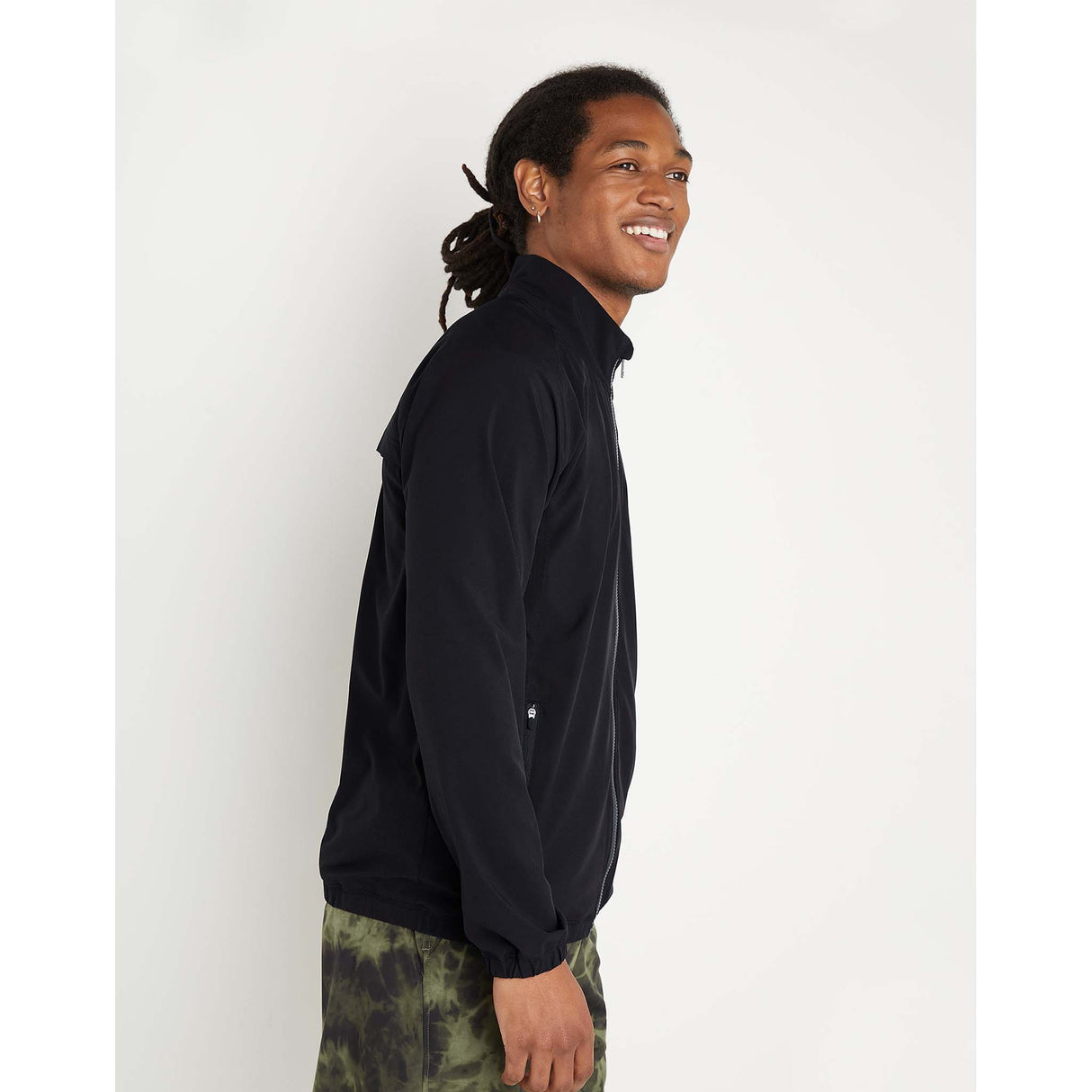 Champion Signature Sport Jacket noir homme lateral