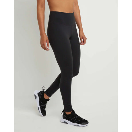 Champion Soft Touch Eco High-Rise Tight Graphic legging taille haute noir femme lateral