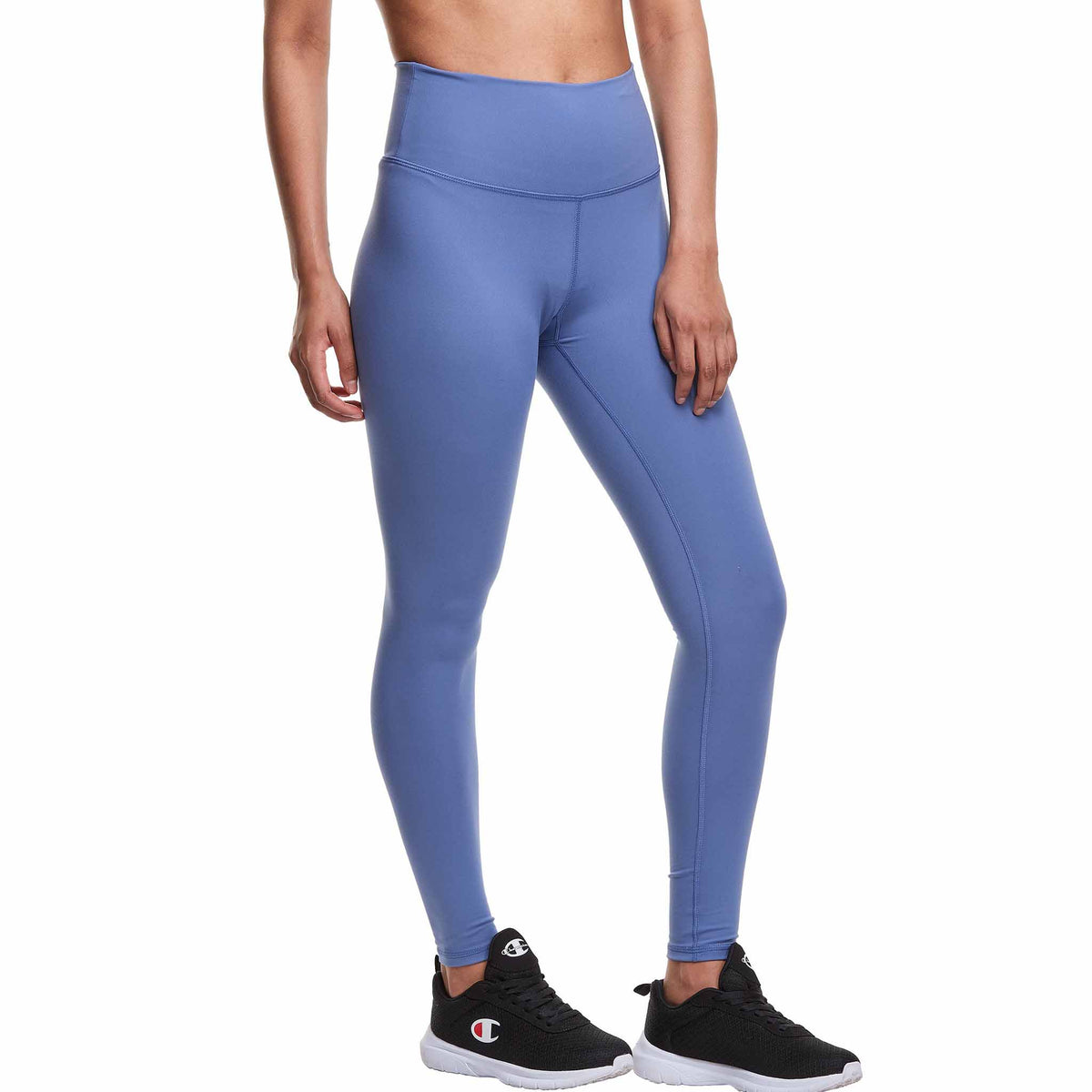 Champion Soft Touch Eco High Rise Tight legging pour femme - Seven Seas Blue - Angle