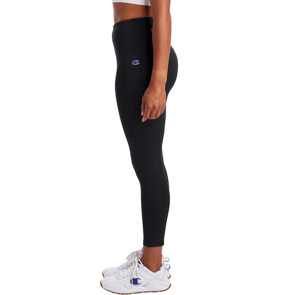 Champion Sport 7/8 Pocket leggings noir pour femme lv