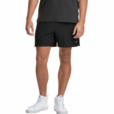 Champion 5 Inch Sport Short avec cuissard intégré pour homme - Noir