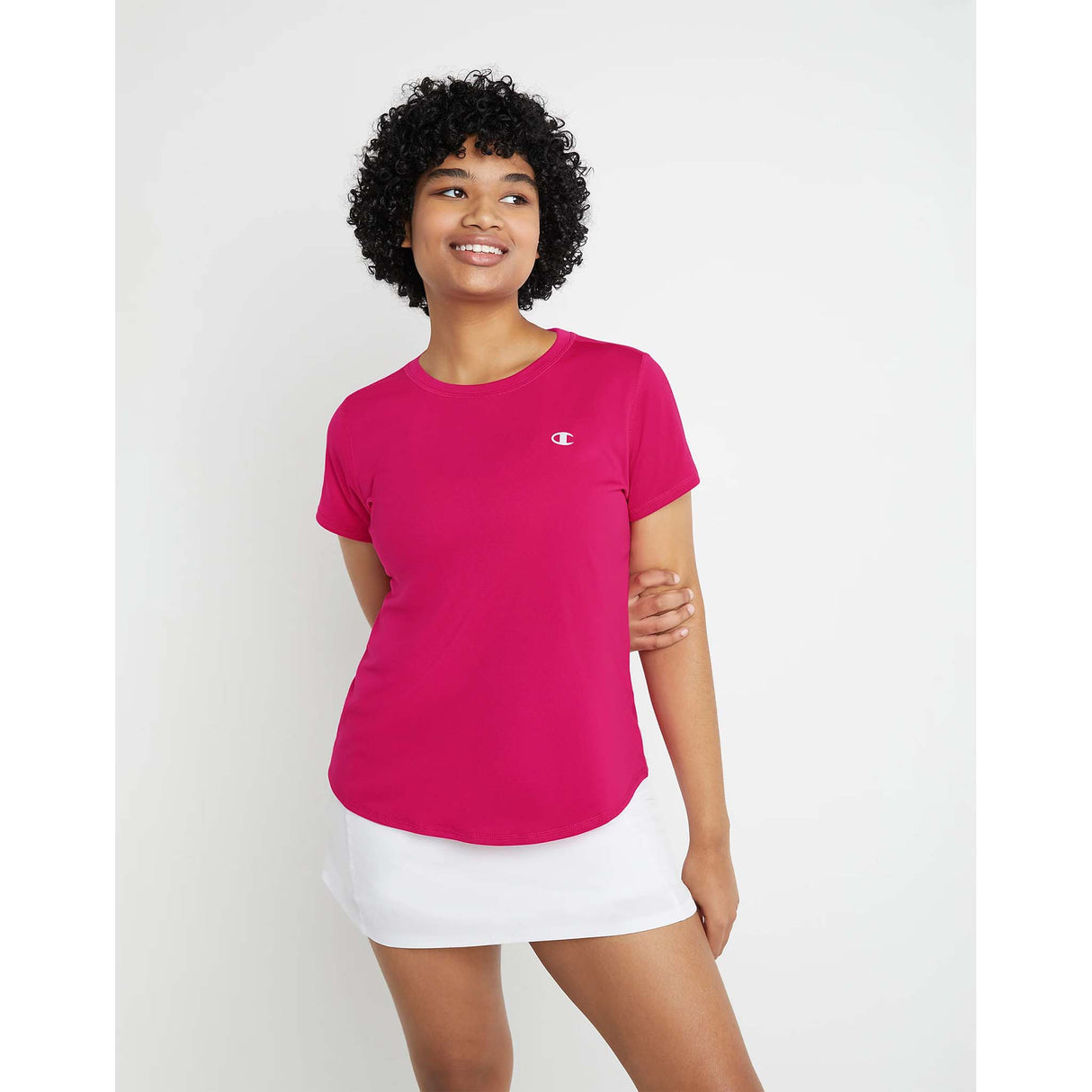 Champion Classic Sport T-shirt fuchsia femme