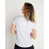 Champion Classic Sport T-shirt blanc femme dos