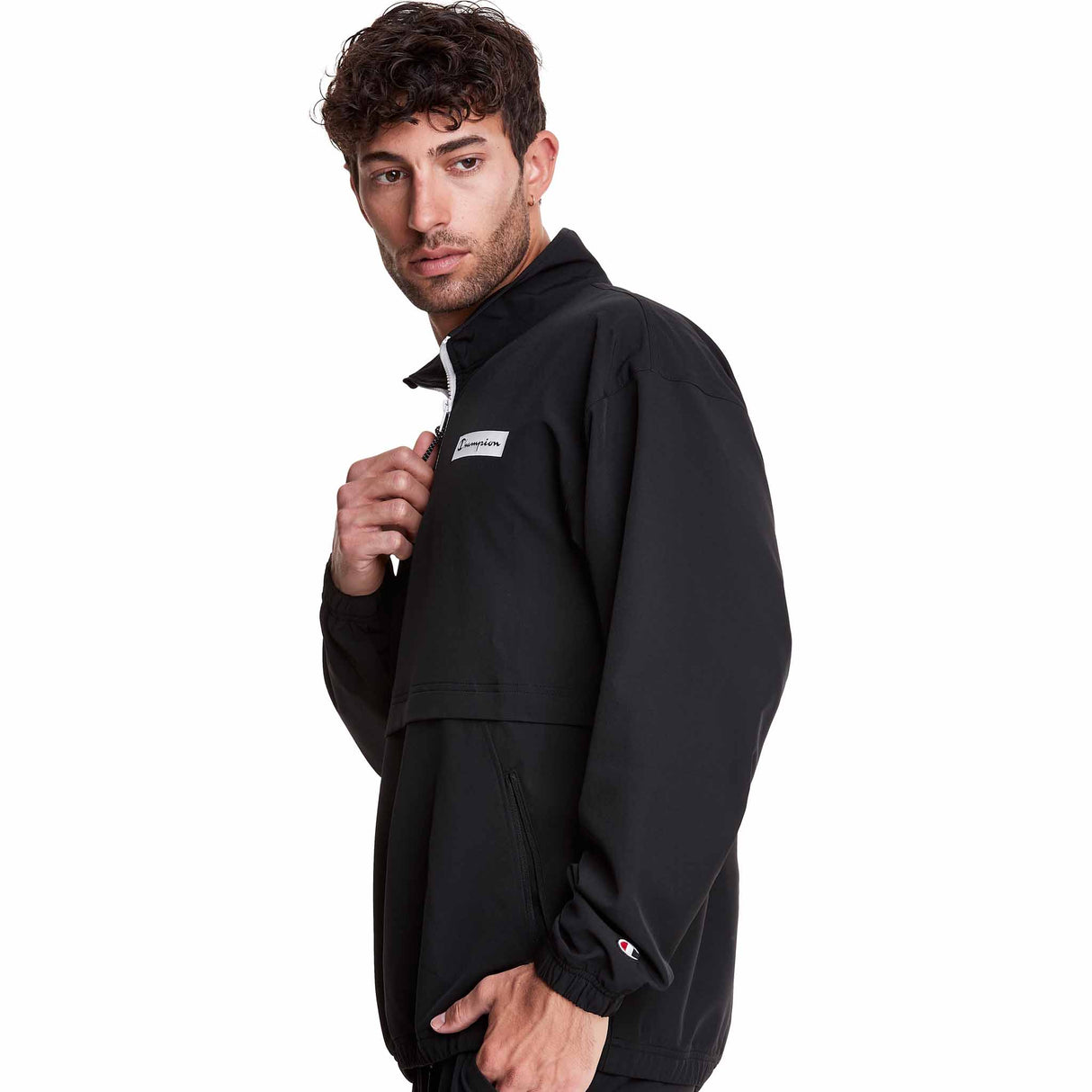 Champion manteau Sport Utility Woven Jacket pour homme - Noir