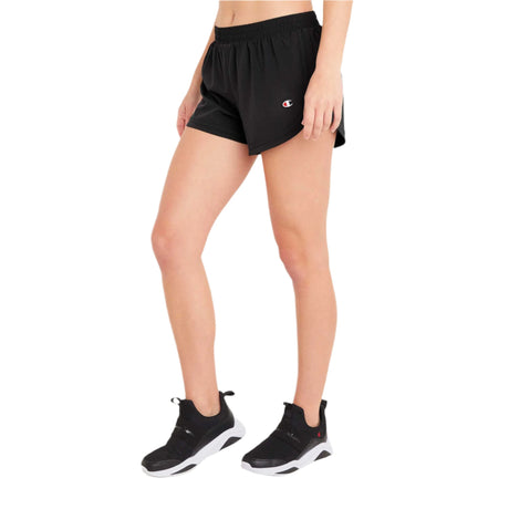 Champion Varsity Shorts sport pour femme - noir / noir