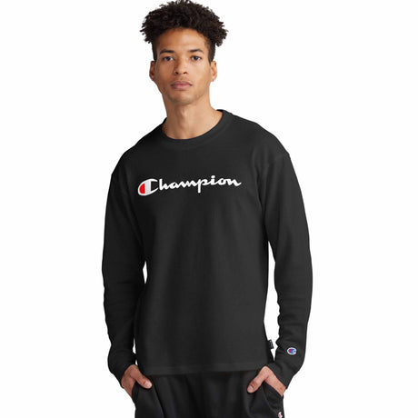 Champion Waffle Long Sleeve Tee chandail à manches longues