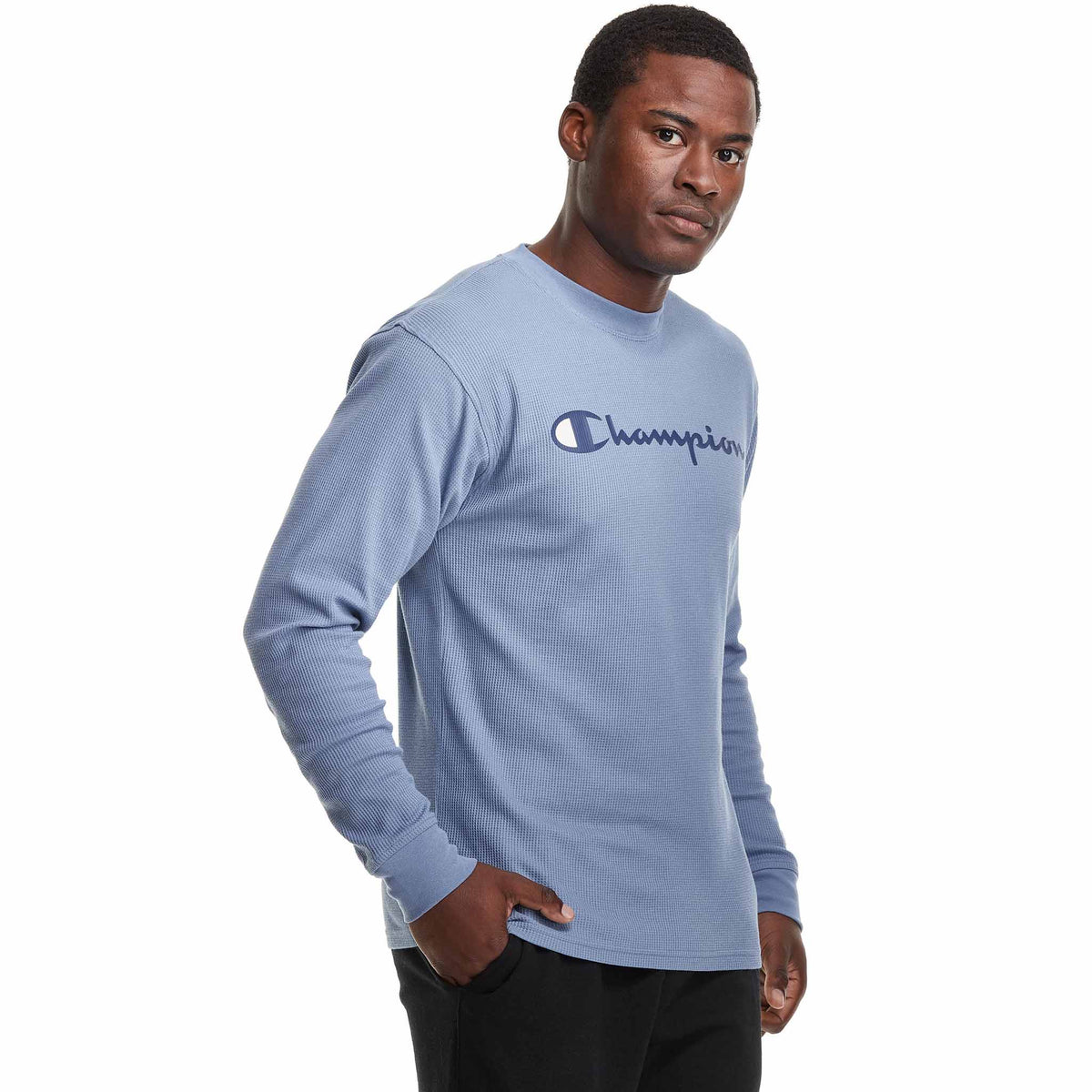 Champion Waffle Long Sleeve Tee chandail à manches longues