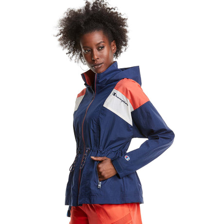 Champion manteau Full Zip Jacket Colorblocked pour femme lateral