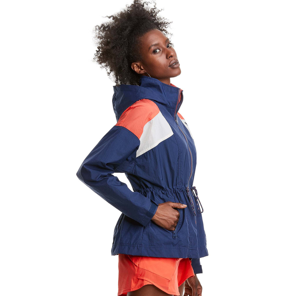 Champion manteau Full Zip Jacket Colorblocked pour femme lateral 2