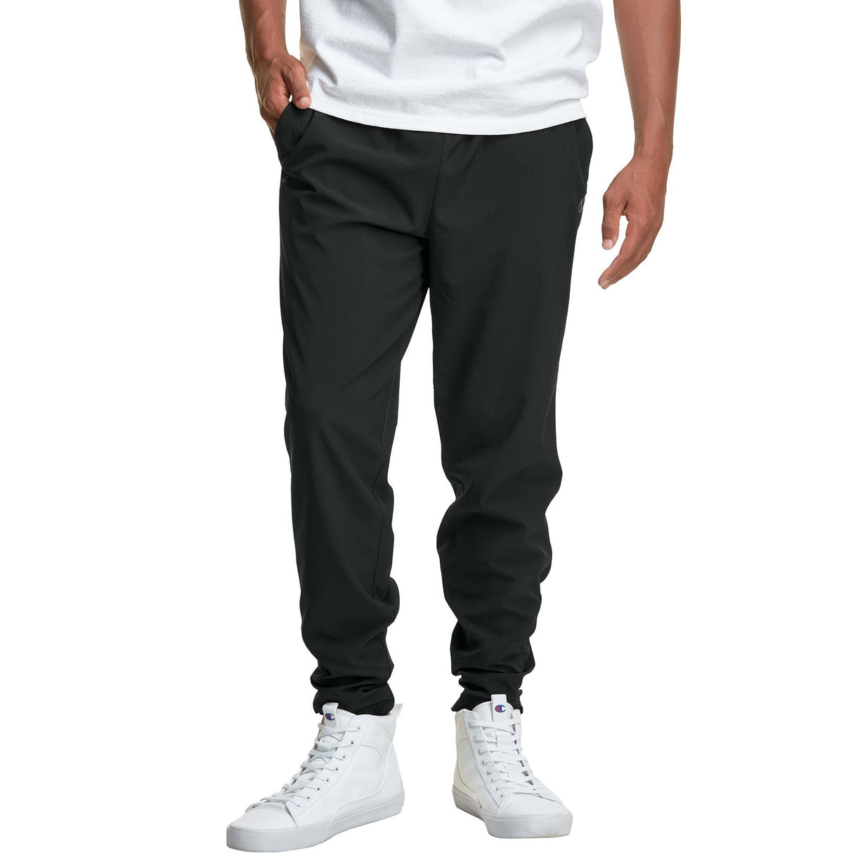 Champion Lightweight Woven MVP pantalon noir homme face