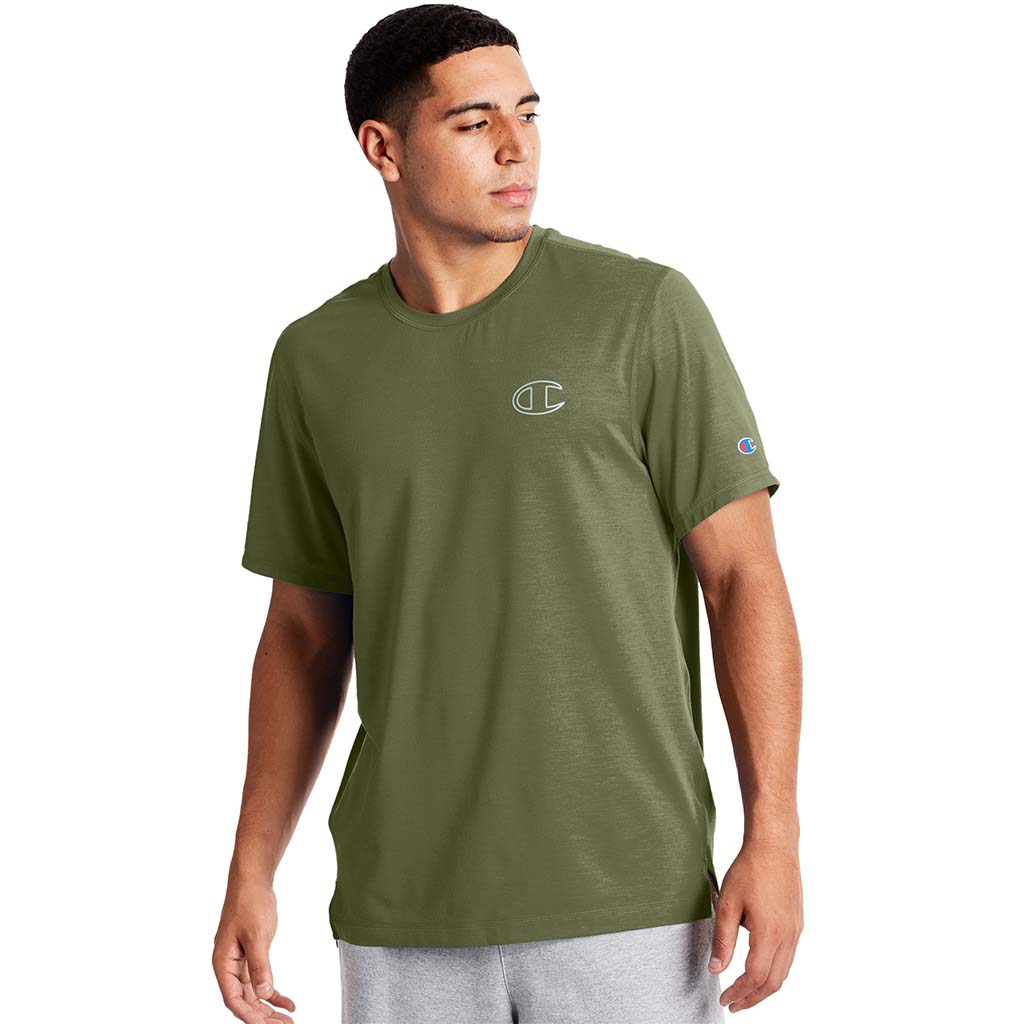 Champion Sport Tee T-shirt pour homme cargo olive