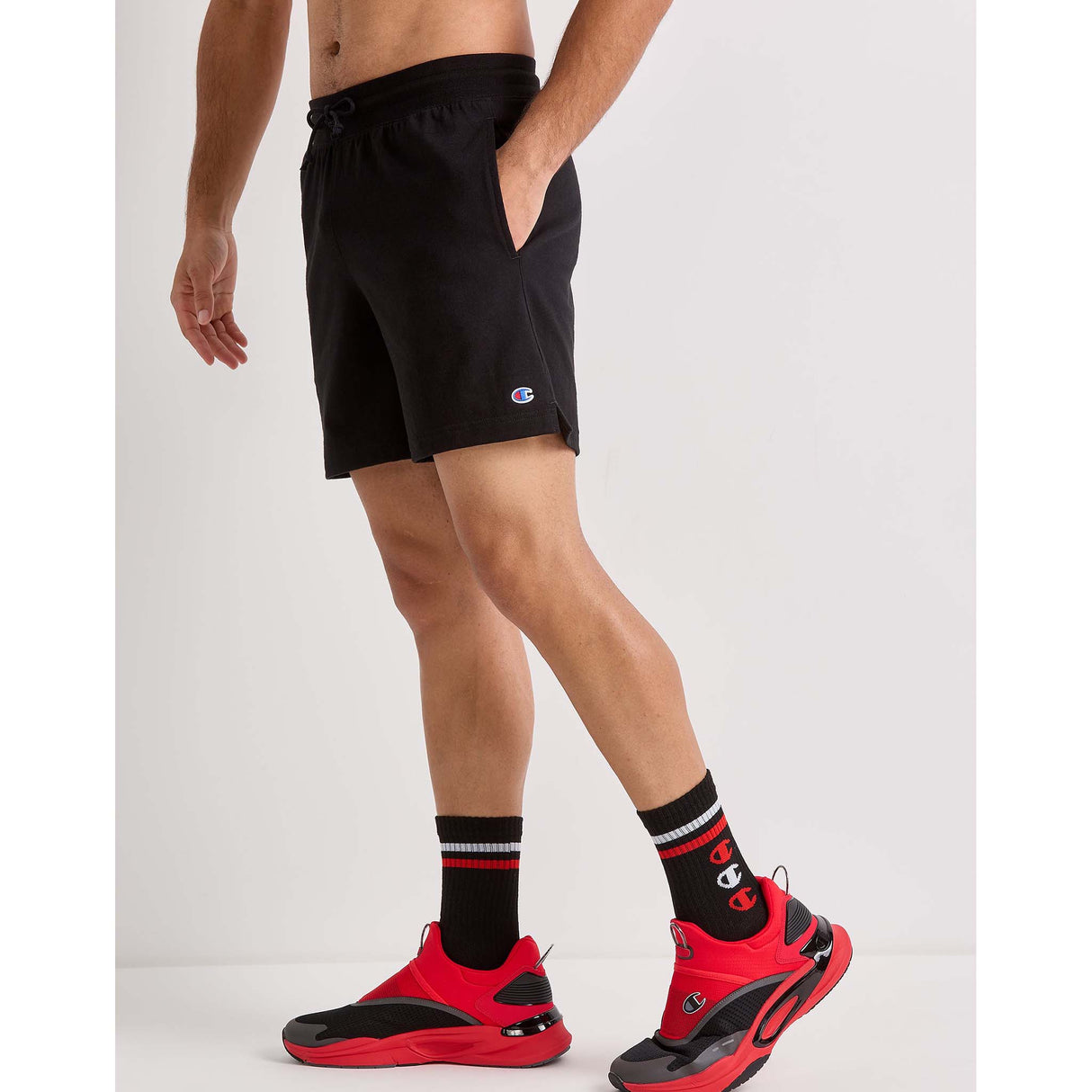 Champion 7-Inch Middleweight Short noir homme lateral 2