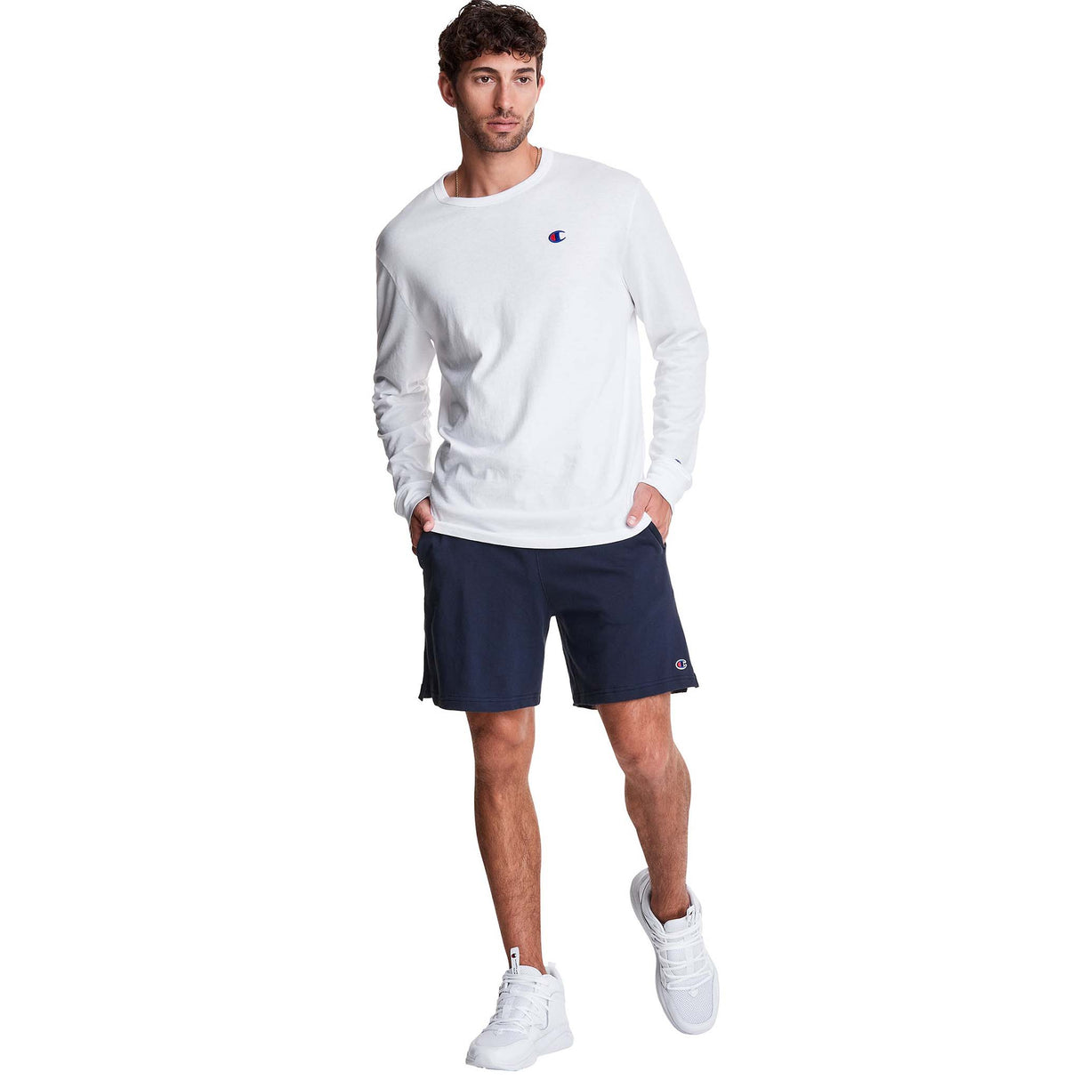 Champion 7-Inch Middleweight Short marine homme live