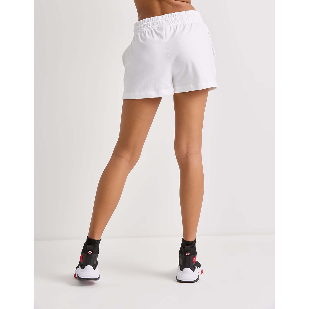 Champion Middleweight 3-inch short de sport pour femme blanc dos