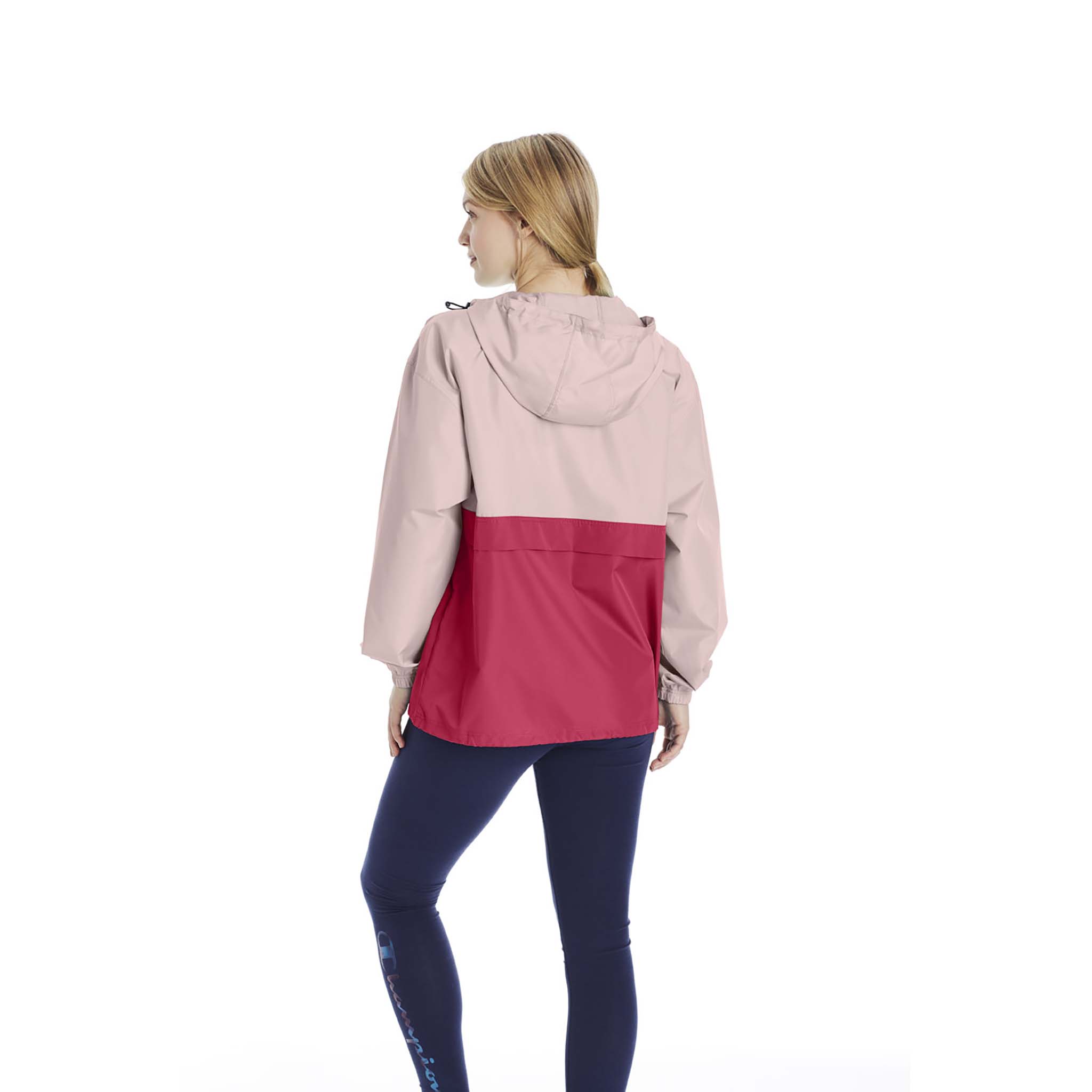 Pink color cheap block jacket