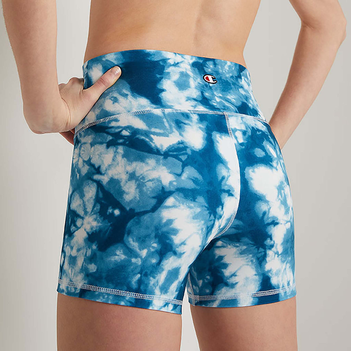 Champion Soft Touch Eco Boy Short crush dye print dos