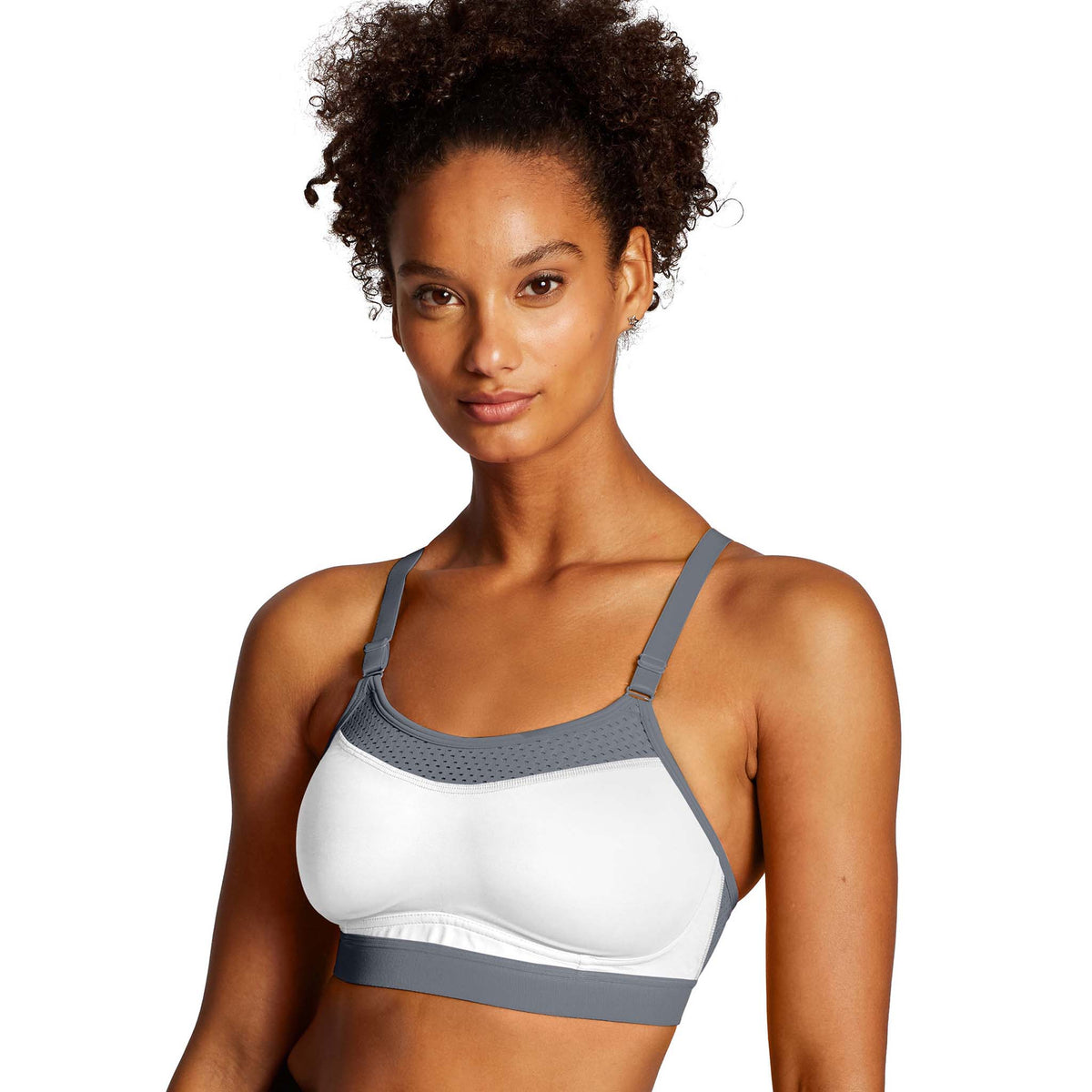 Champion the show off top sport blanc femme 