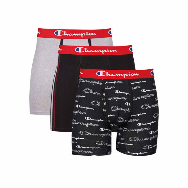 Champion Boxer sous-vêtements Champion Athletics Everyday Comfort 3-pack pour homme