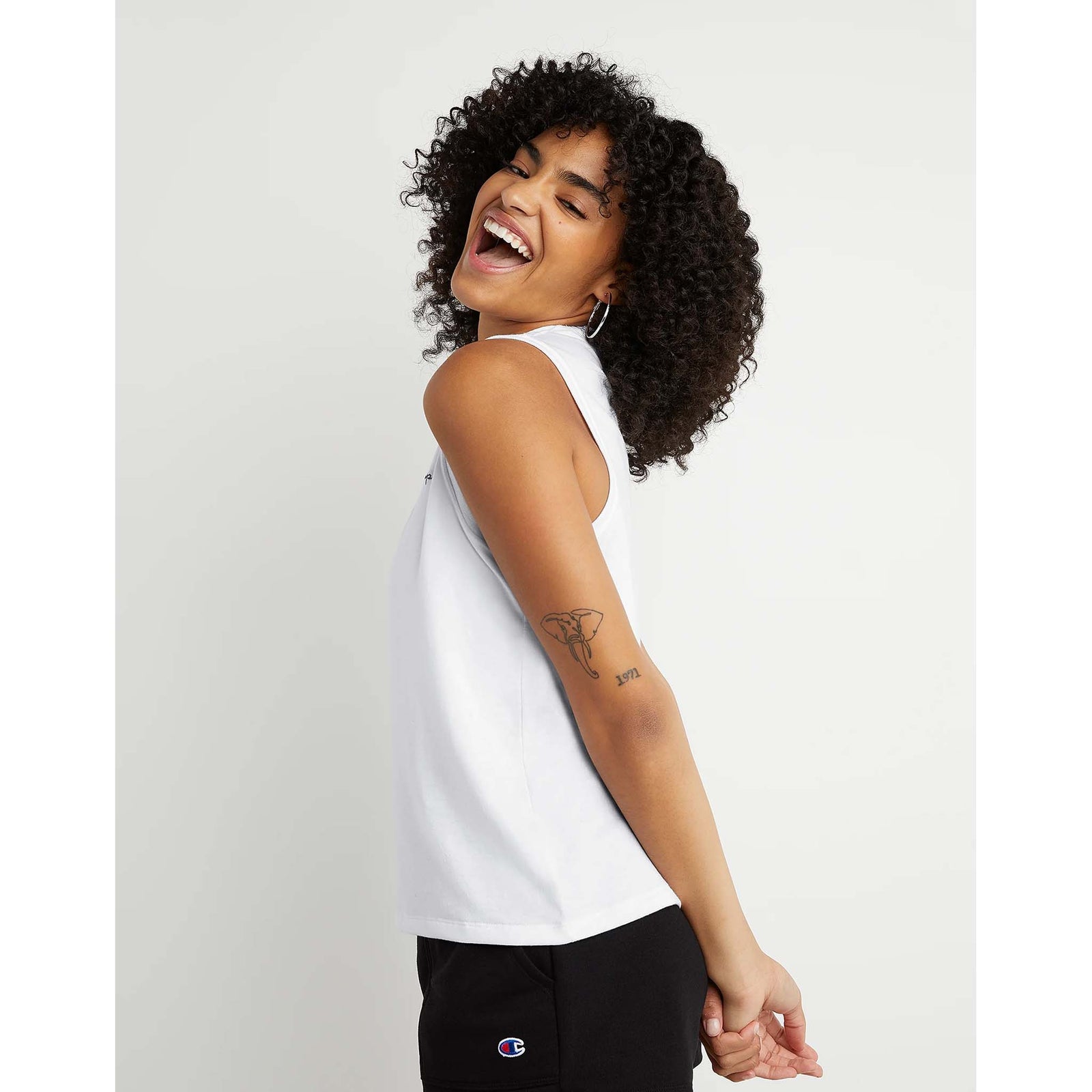 Champion Camisole Champion Relaxed Triblend Muscle Tank Graphic pour femme