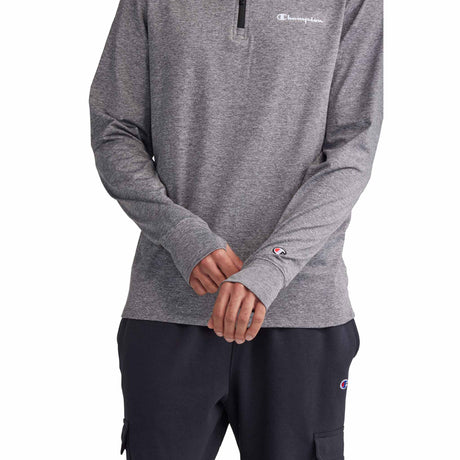 Champion Champion City Sport 1/4 zip script logo pour homme