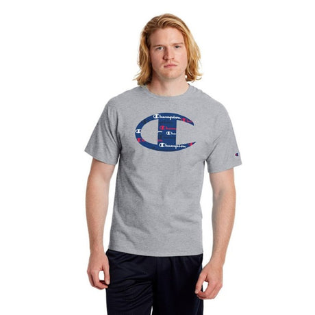 Champion Champion Classic Jersey Ringer Tee Big C Logo T-shirts manches courtes pour homme