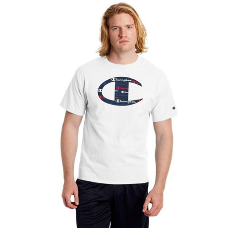 Champion Champion Classic Jersey Ringer Tee Big C Logo T-shirts manches courtes pour homme
