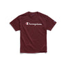 Champion Champion Classic Jersey Script Logo T-shirt manches courtes pour homme