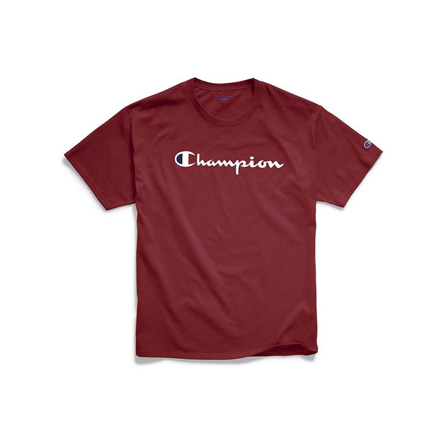 Champion Champion Classic Jersey Script Logo T-shirt manches courtes pour homme