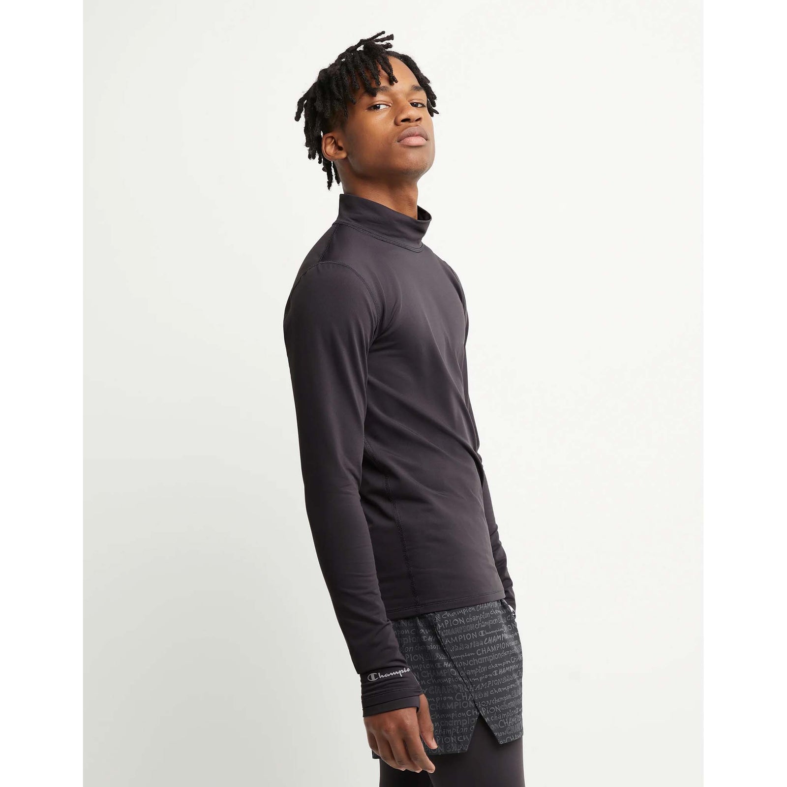 Champion Champion Cold Weather chandail manches longues col montant homme