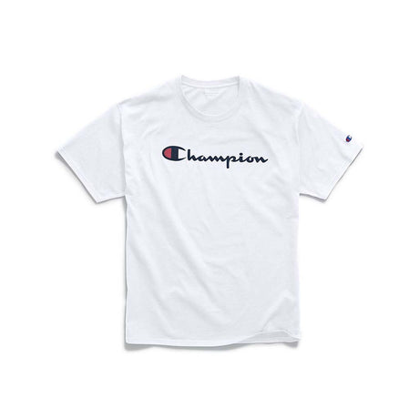 Champion Champion Graphic Jersey Script Logo T-shirt manches courtes pour homme