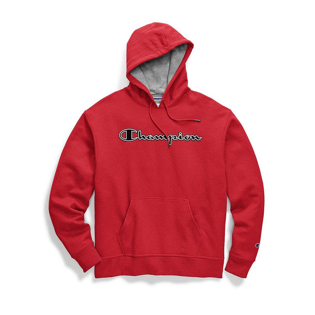 Champion Champion Powerblend Applique Hoodie sweatshirt à capuche avec logo pour homme
