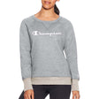 Champion Champion Powerblend Boyfriend Crew Logo chandail molletonné pour femme
