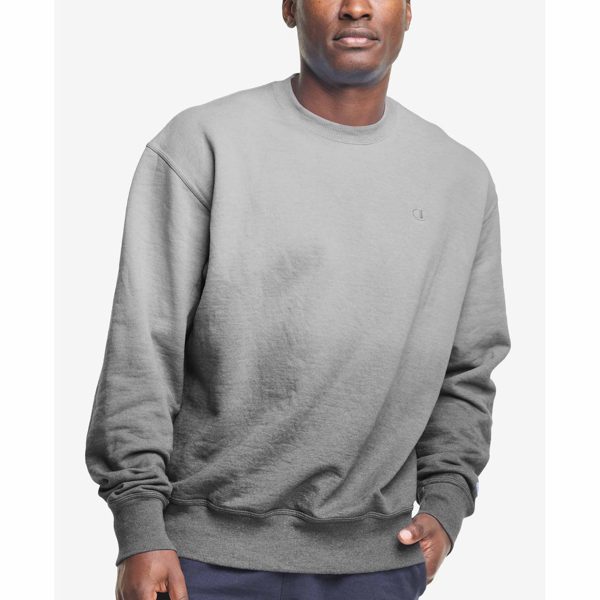 Champion Champion Powerblend Fleece Ombre Crew sweatshirt pour homme