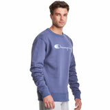 Champion Champion Powerblend Graphic Crew Script Logo sweatshirt pour homme