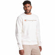 Champion Champion Powerblend Graphic Crew Script Logo sweatshirt pour homme